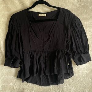 Black Blouse from Brazil • Size M